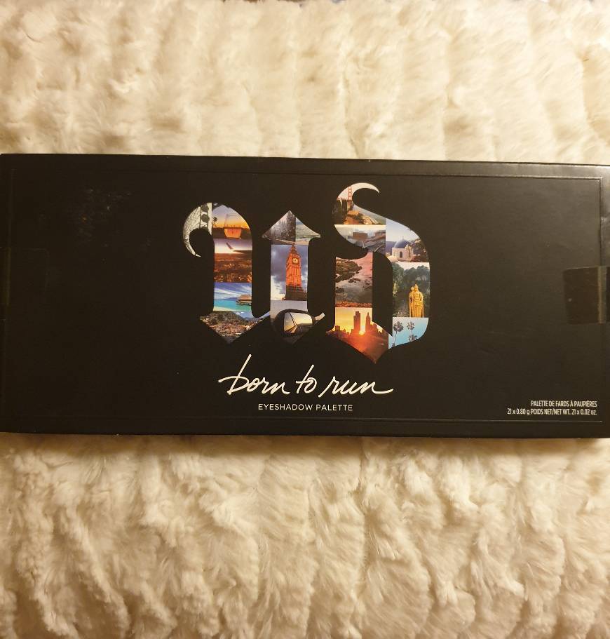 Social Urban Decay Born to Run Eyeshadow Paleta Limited Edition.
