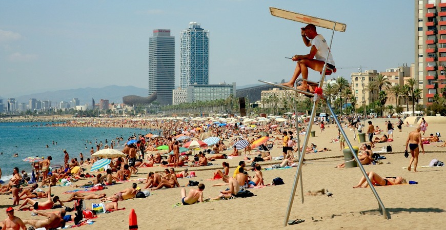 Lugar Playa de Sant Sebastià