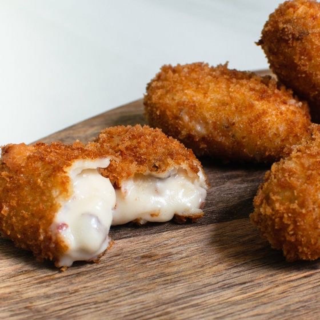 Moda Croquetas Cremosas de Jamón Ibérico y Huevo Cocido