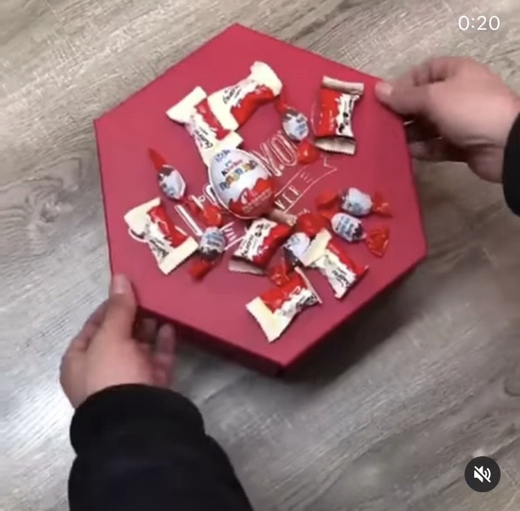 Social Caja De Kinder DIY