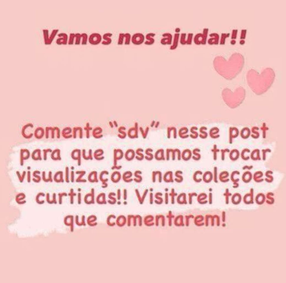 Social Vamos nos ajudar!! 💗