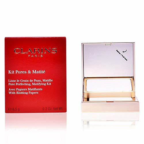 Belleza Clarins Kit Pores & Matité Kit Polvos Compactos y Papel Matificante