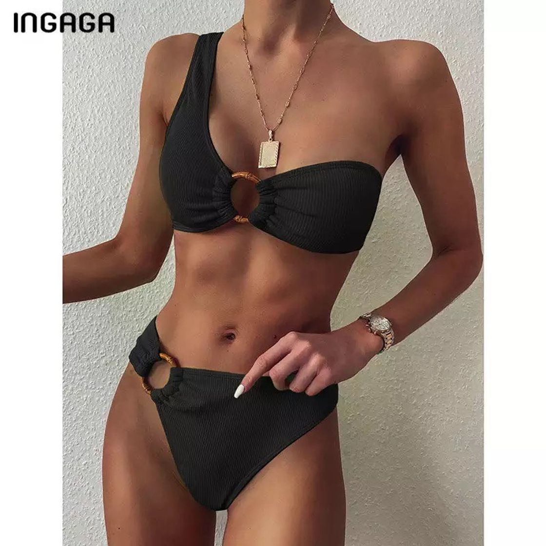 Bikini de un hombro