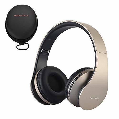 PowerLocus P1 – Auriculares Bluetooth inalambricos de Diadema Cascos Plegables