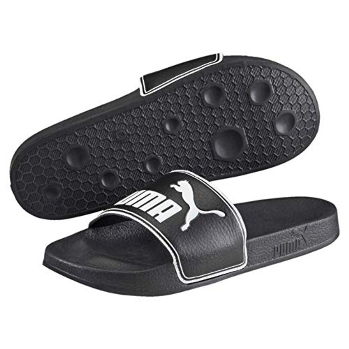 Moda Puma Leadcat, Chanclas Unisex Adulto, Negro