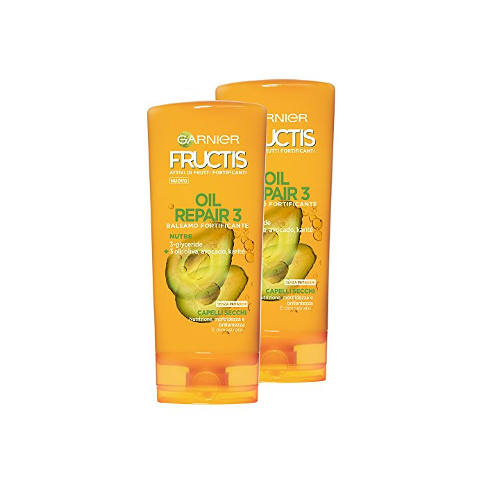 Beauty Garnier Fructis Acondicionador oil Repair 3 para pelo Cubos