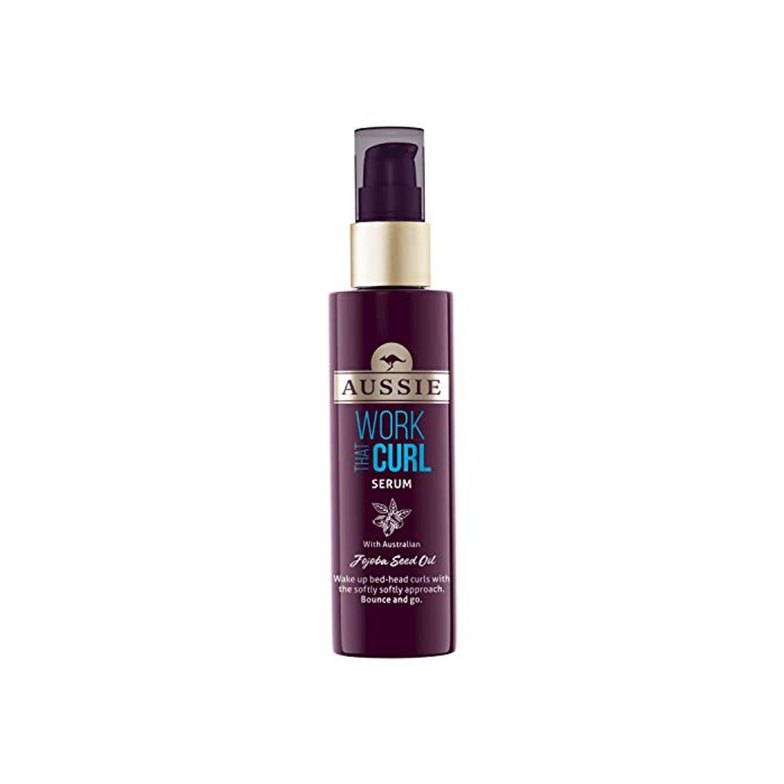 Social Aussie Work That Curl Suero para cabello con aceite de semilla de