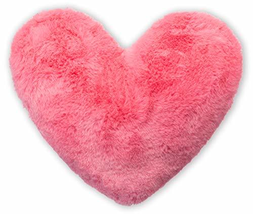 Product Brandsseller Cojín Forma de corazón de Peluche de Aprox. 40 x 30