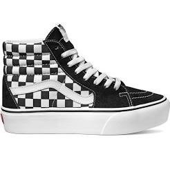 Moda Vans altas de cuadros