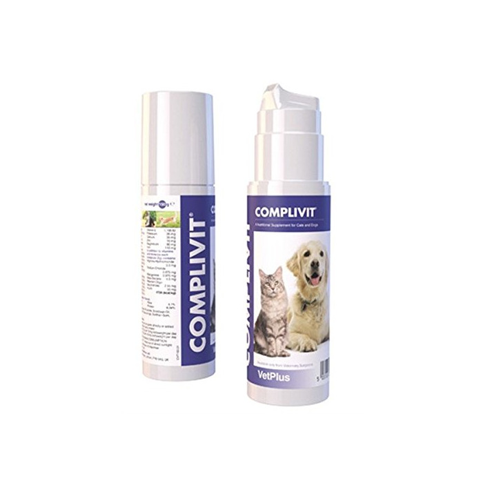 Producto VETPLUS Complivit Complemento Alimenticio para Gatos y Perros