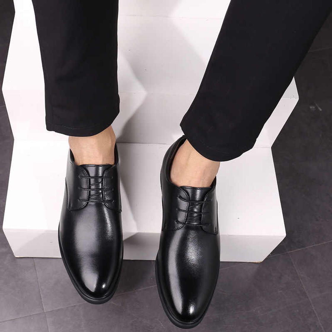 Fashion Zapatos de Oficina para Hombres Patentes de Cuero para Hombres Zapatos de Vestir Social para Hombres Zapatos de Piel Suave Oxford para Hombres