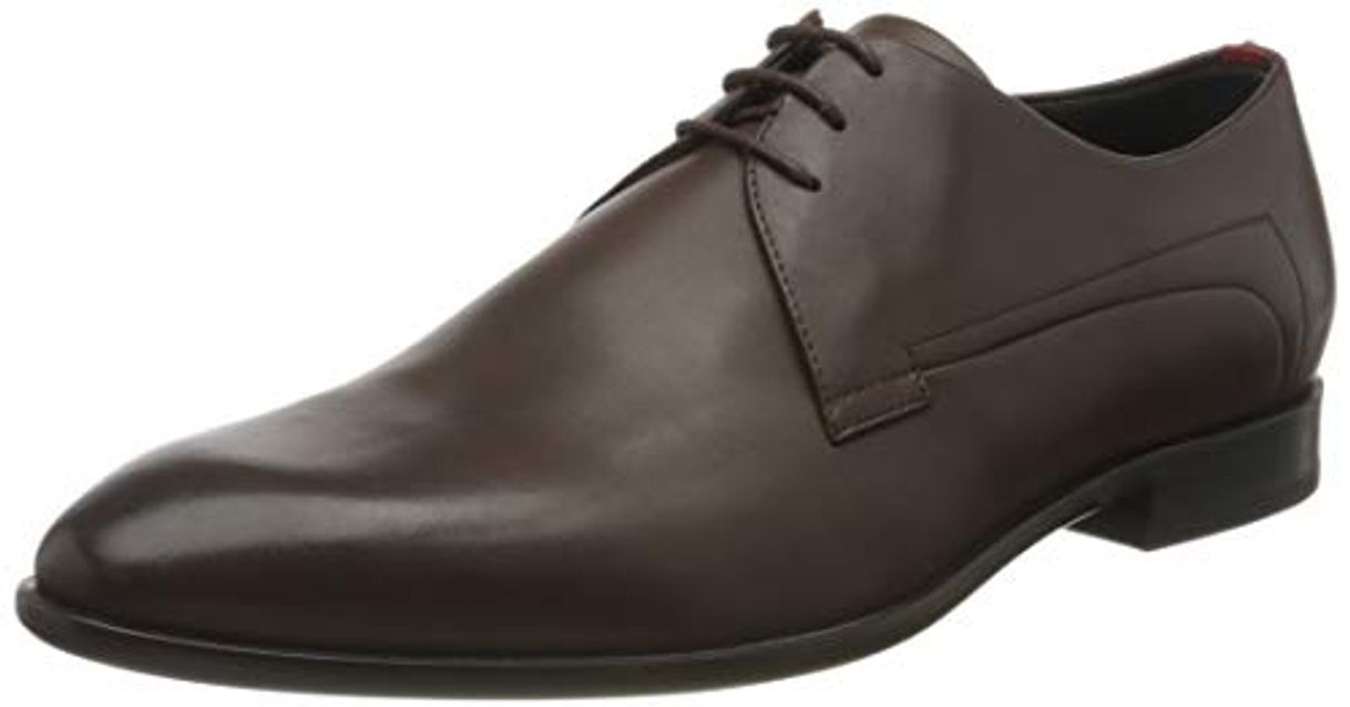 Fashion HUGO Appeal_Derb_lt1, Zapatos de Cordones Derby para Hombre, Marrón