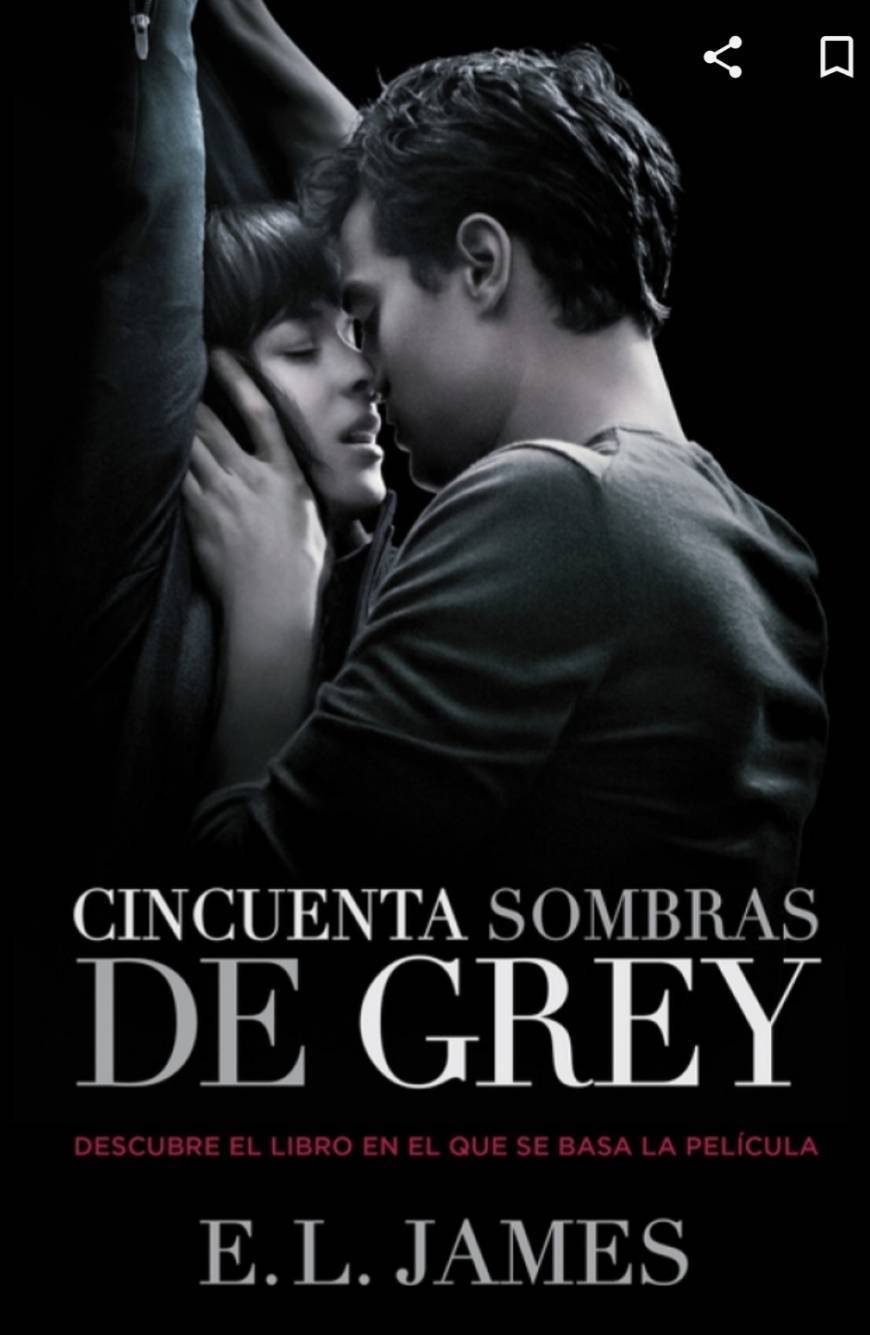 Book Cincuenta sombras de grey 