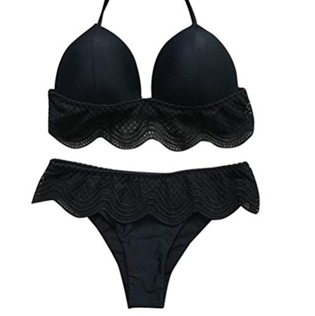 Social HDBCNC Traje De Baño De Encaje Sólido para Mujer Conjunto De Micro