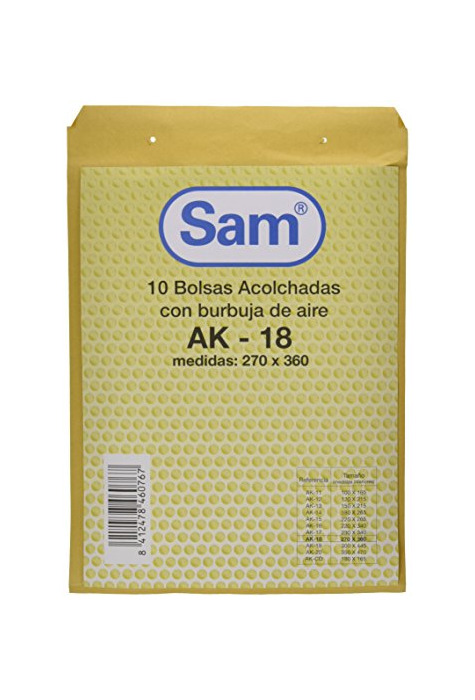 SAM 18 - Bolsa de burbujas