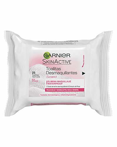 Social Garnier Skinactive - Toallitas Desmaquillantes Suaves