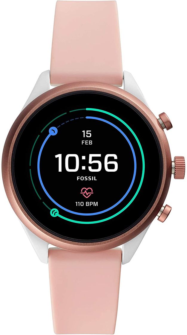 Fashion Fossil Sport Smartwatch Blush Silicone - FTW6022 - Fossil