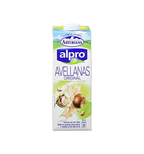 Alpro Central Lechera Asturiana Bebida de Avellana - Paquete de 8 x