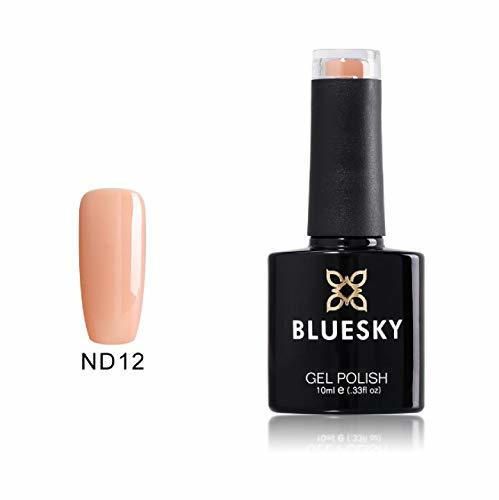 Bluesky nd12 Marrón Nude – LED UV Gel Soak Off Nail Polish 10 ml