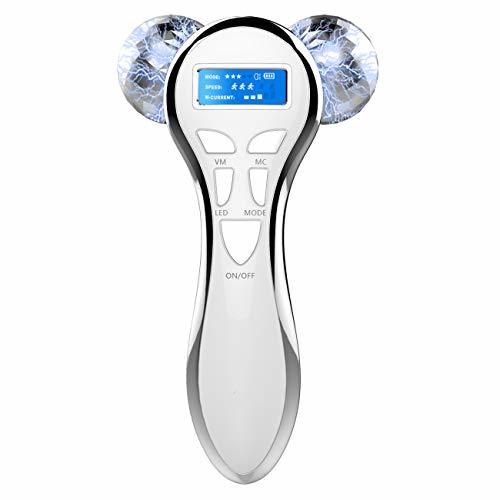 Beauty Rodillo masajeador facial 4D Microcurrent