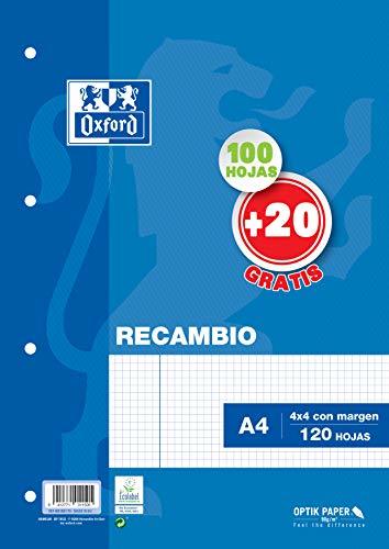 Social Oxford Classic - Recambio hojas sueltas