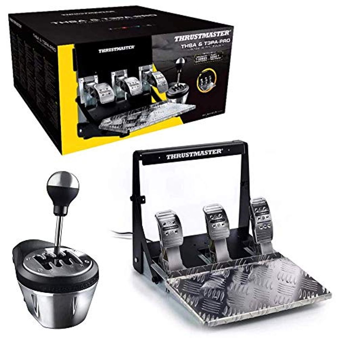 Product ThrustMaster Pack: TH8A & T3PA Pro Race Gear, caja de cambios manual