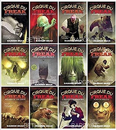 Book Cirque Du Freak Series - Complete 12 Book Collection - Killers of