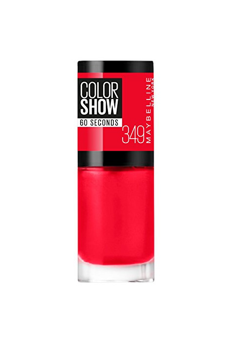 Beauty Maybelline Color Show 349 Power Red - esmaltes de uñas