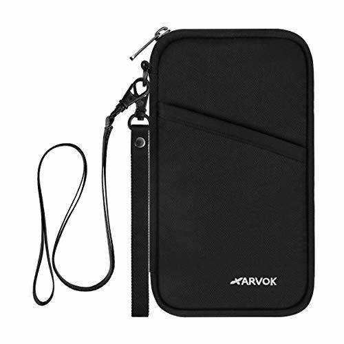 Product Arvok Portadocumentos para Viajes, Cartera de Viaje Cartera Pasaporte Parta Pasaporte Familiar