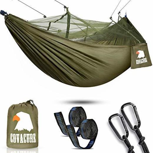 COVACURE Camping Hamaca con Mosquitero