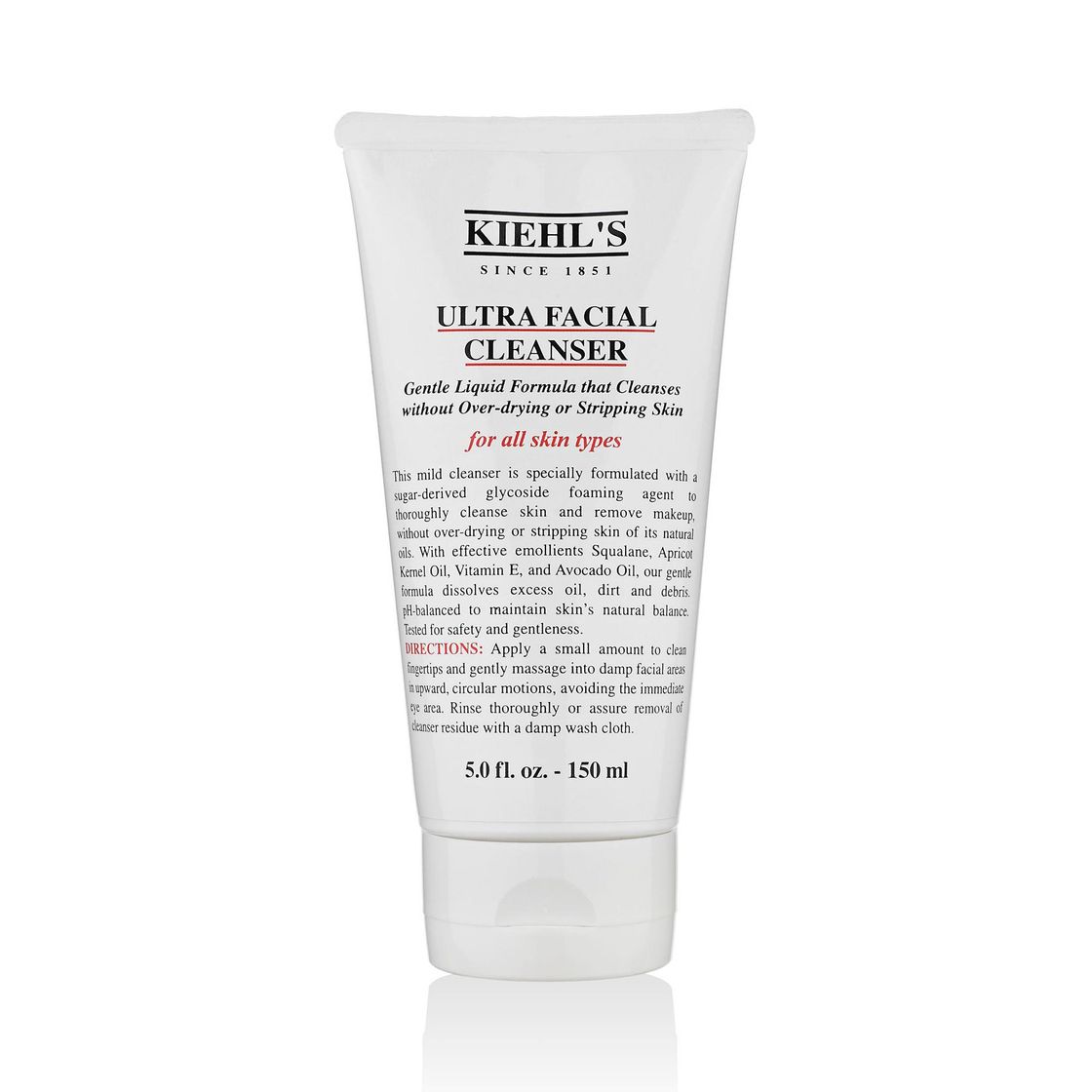 Fashion Ultra Facial Cleanser – Gentle Foaming Cleanser – Kiehl's