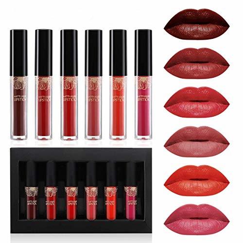 Social Luckyfine Pintalabios Mate Permanente 6 pcs
