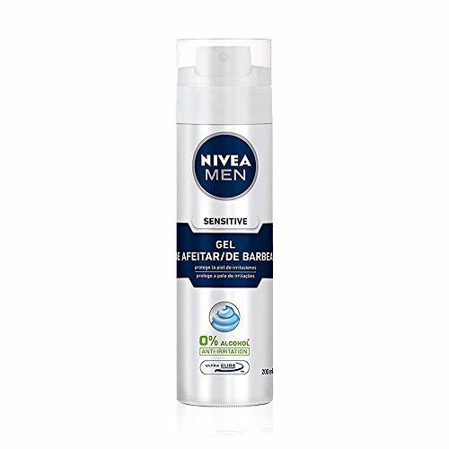 Social NIVEA MEN Sensitive Gel de afeitar para piel sensible