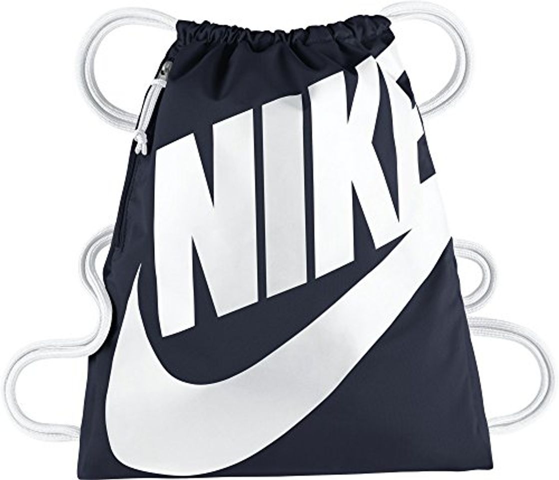 Fitness Nike BA5351, Mochila Unisex, Azul Oscuro / Blanco, Talla Única