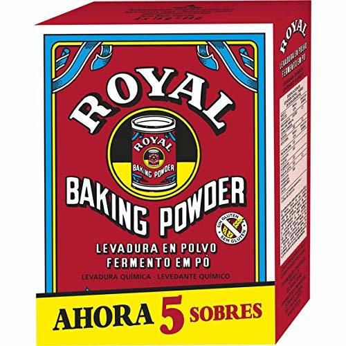 Levadura Paquete Royal 5 Sobres 80gr