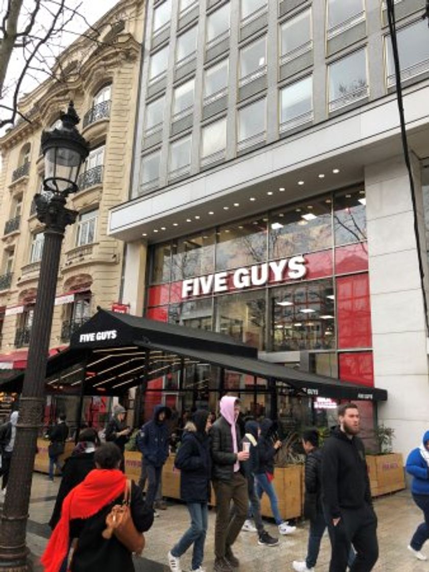 Restaurantes Five Guys - Champs-Elysées