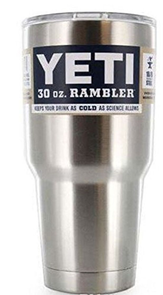 Social Yeti Rambler Stainless Steel Tumbler With Lid