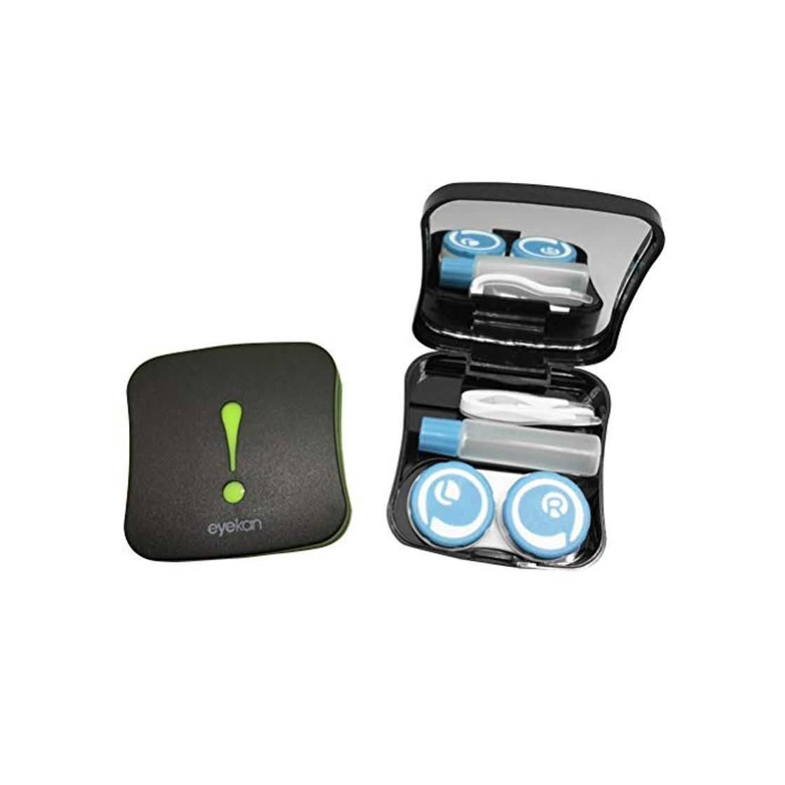 Social SUPVOX Caja de Lentes de Contacto Kit de Viaje Estuche Lentillas con