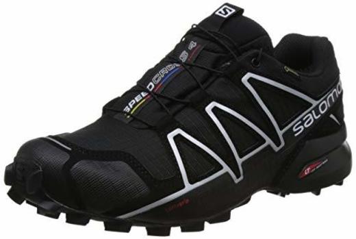 Salomon Speedcross 4 GTX, Zapatillas de Trail Running para Hombre, Negro