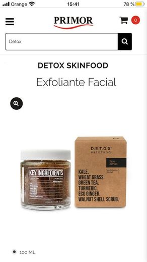 Exfoliante facial