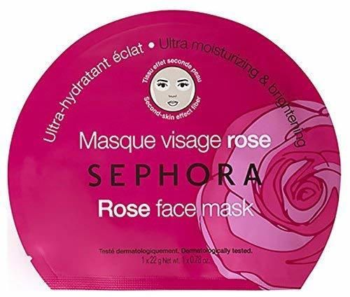 Sephora Rose Face Mask - Ultra Moisturizing & Brightening 0.84 oz
