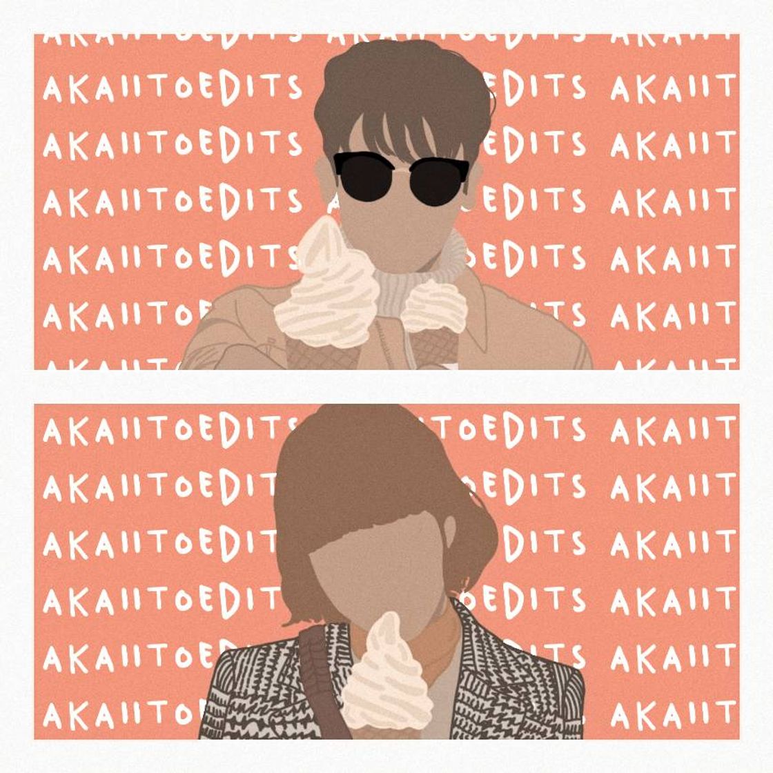 Serie Tirinhas de dorama ilustrado