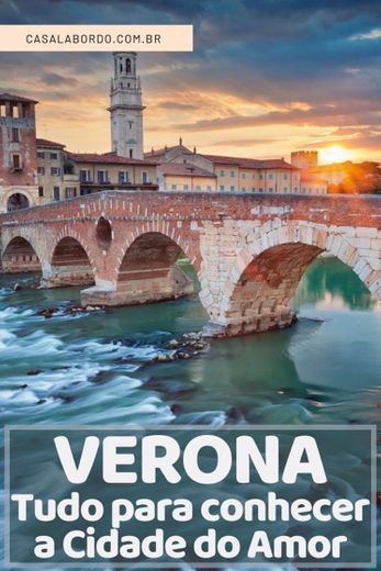 Verona fica na  Itália 🇮🇹, é um lugar mágico!