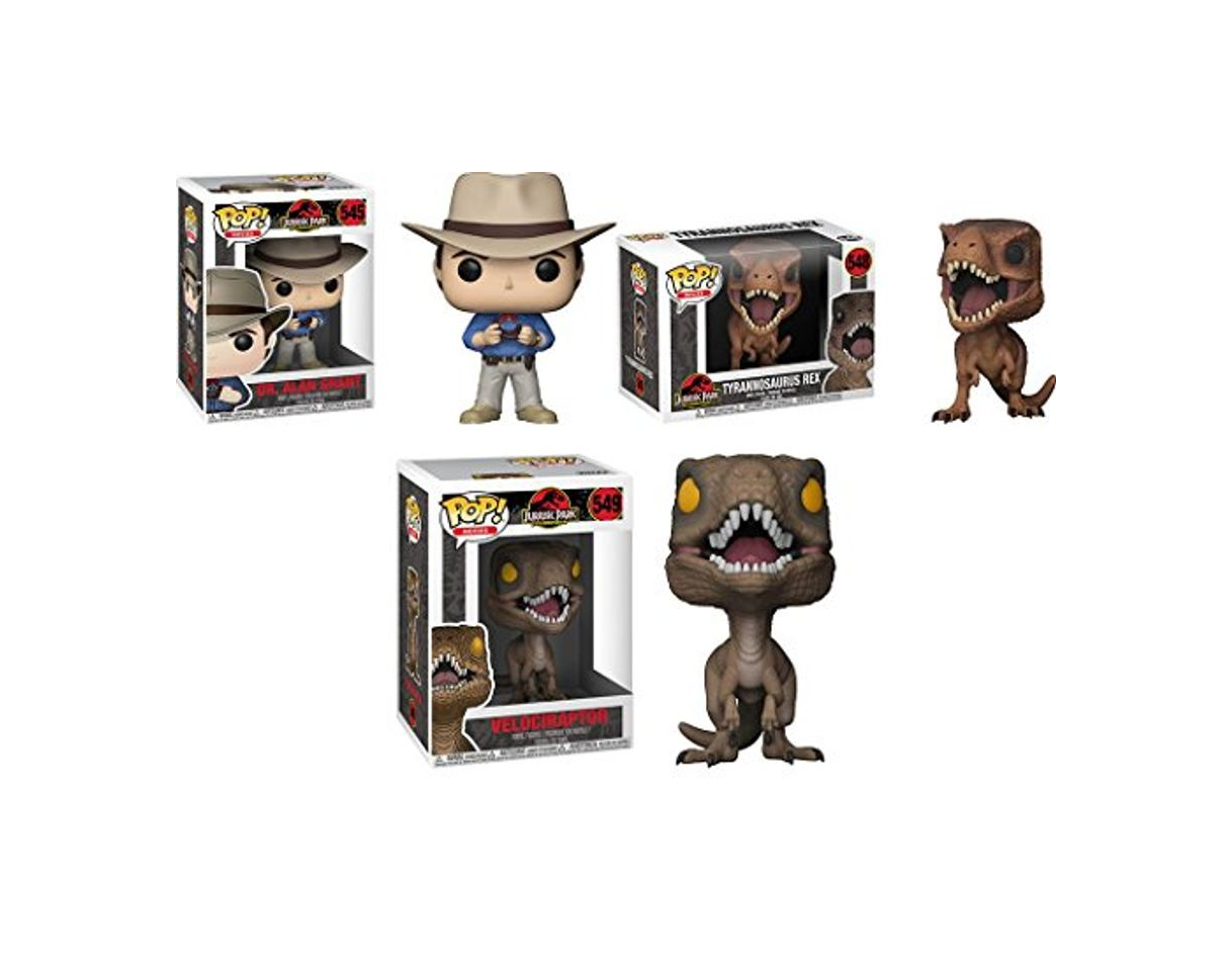 Juego Funko POP! Jurassic Park: Dr Alan Grant