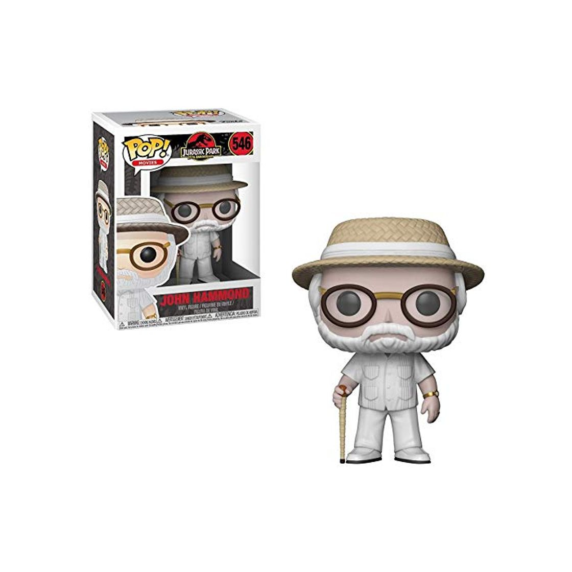 Juego Funko Jurassic Park #546 John Hammond Pop! Chibi