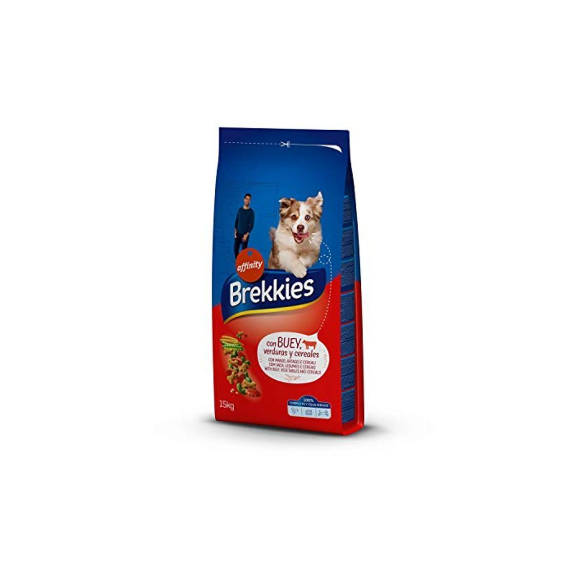 Product Brekkies Pienso para Perros con Buey y Verduras