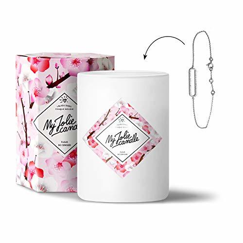 Elemento de la categoría hogar Vela-joya con aroma de flor de cerezo – Pulsera