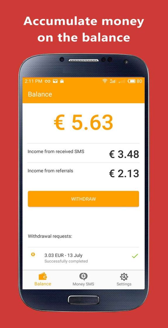 Moda App Money SMS – Instrucciones de Como ganar dinero en línea.