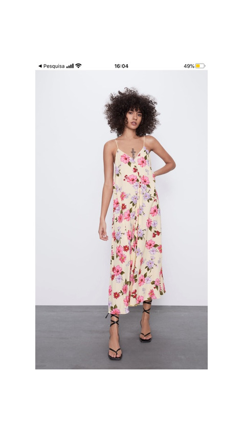 Social Vestido com estampado floral