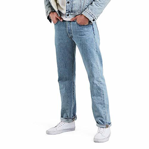 Lugares Levi's 501 Original Fit Vaqueros, Azul